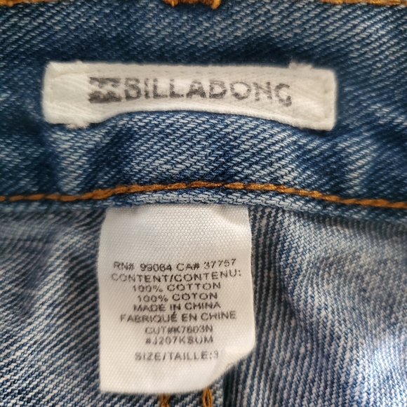 Billabong Summertime High Denim Shorts - Picture 8 of 9